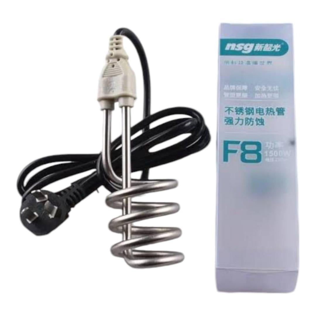 Shockproof Stainless Steel Electric Water Heating Rod 2000W – (اب کرنٹ کا خطرہ نہیں، شاک فری راڈ سے پانی گرم کریں 🔥)